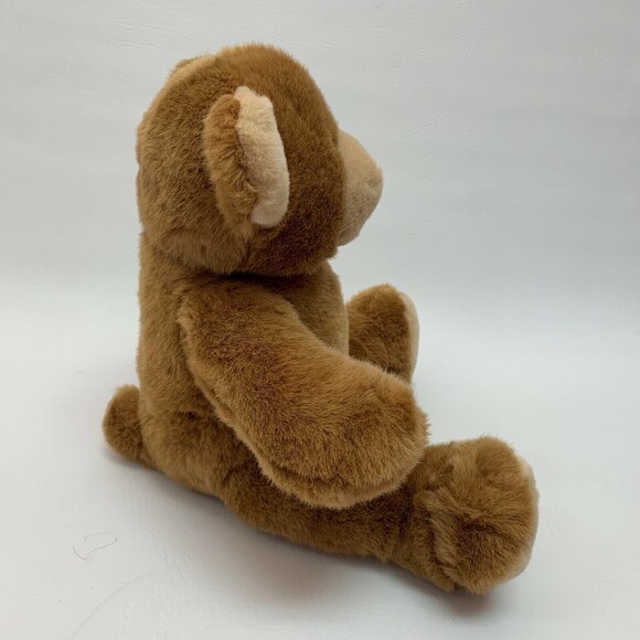 Build a Bear Workshop BABW Brown Teddy Bear Plush Stuffed 12" high Sitting Down - Picture 5 of 7